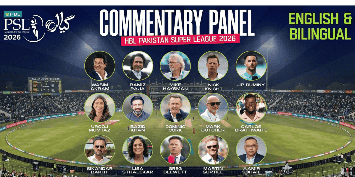 The English Commentary Panel International Icons